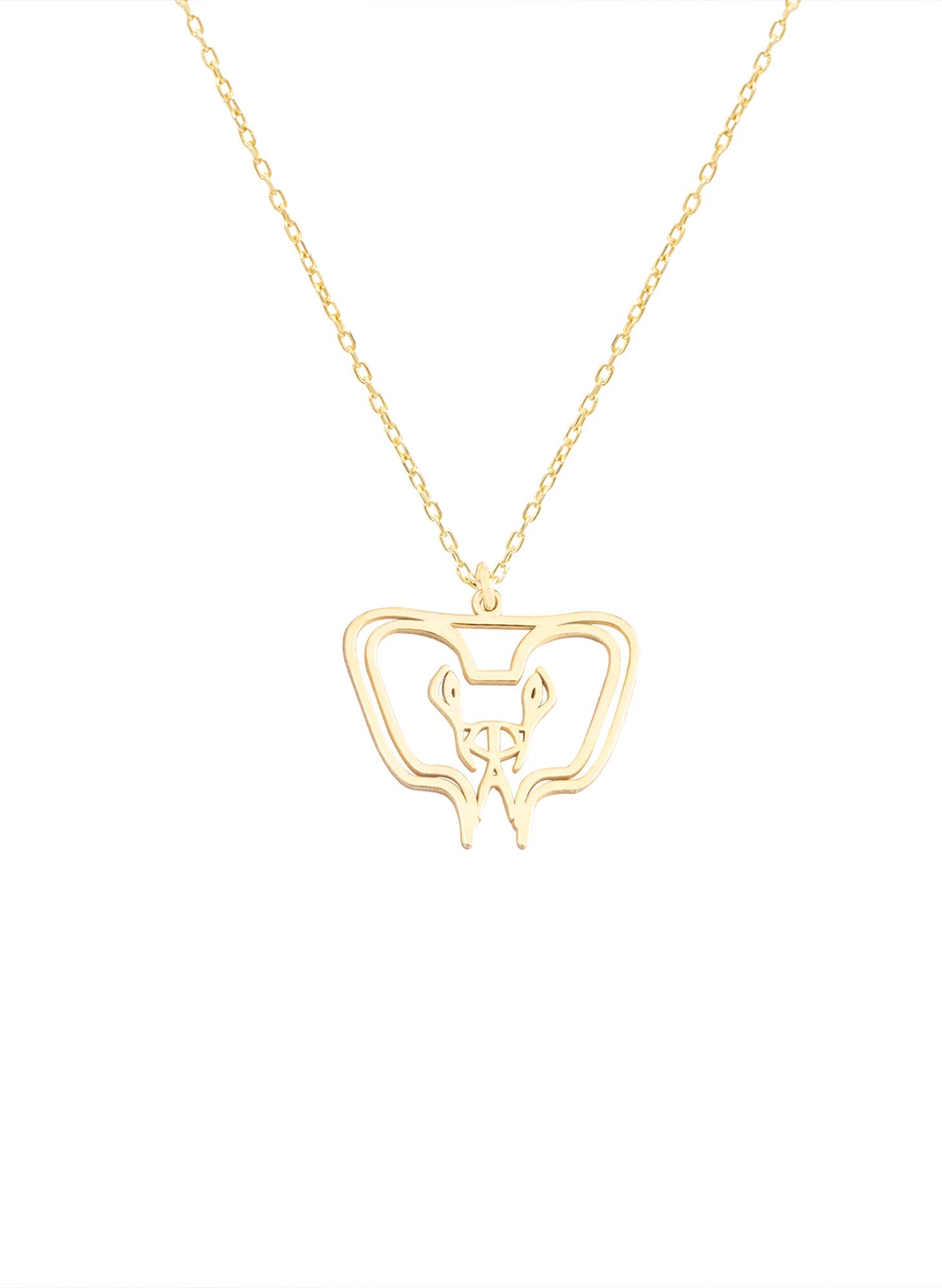 925 Sterling Silver Egypt Jewelry Apophis Necklace