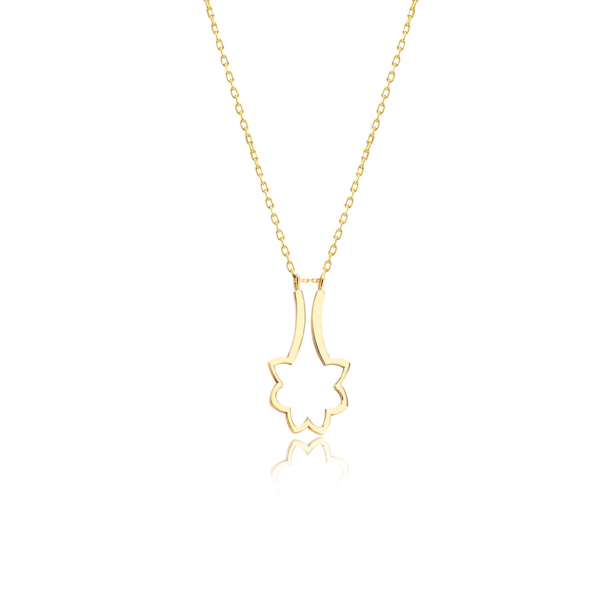 Ring Holder Flower Necklace