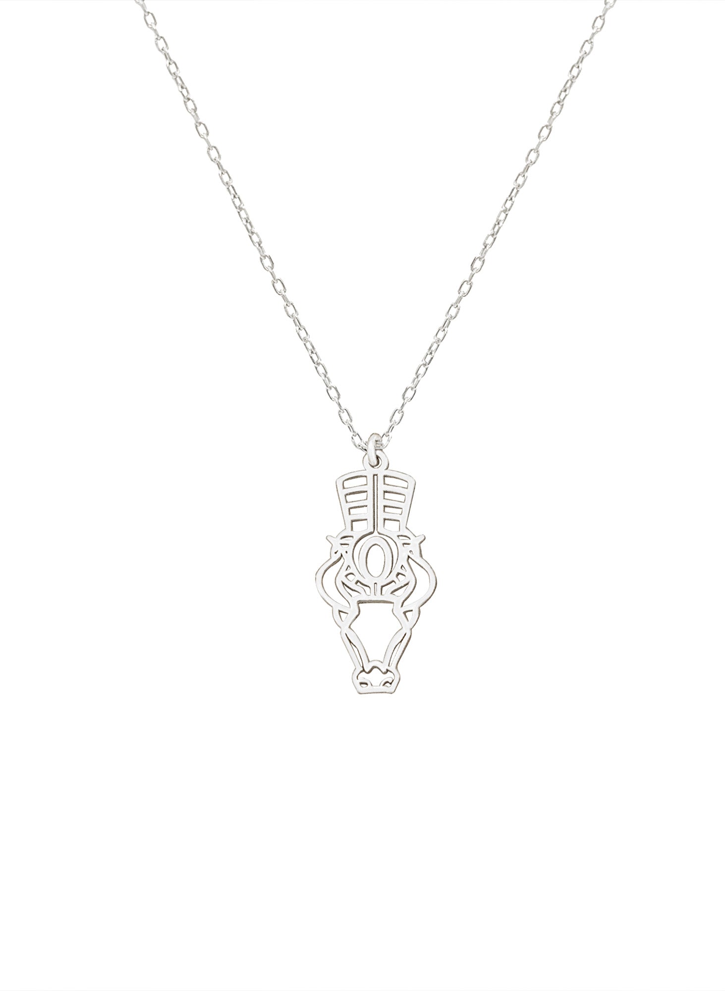 925 Sterling Silver Egypt Jewelry Apis Necklace