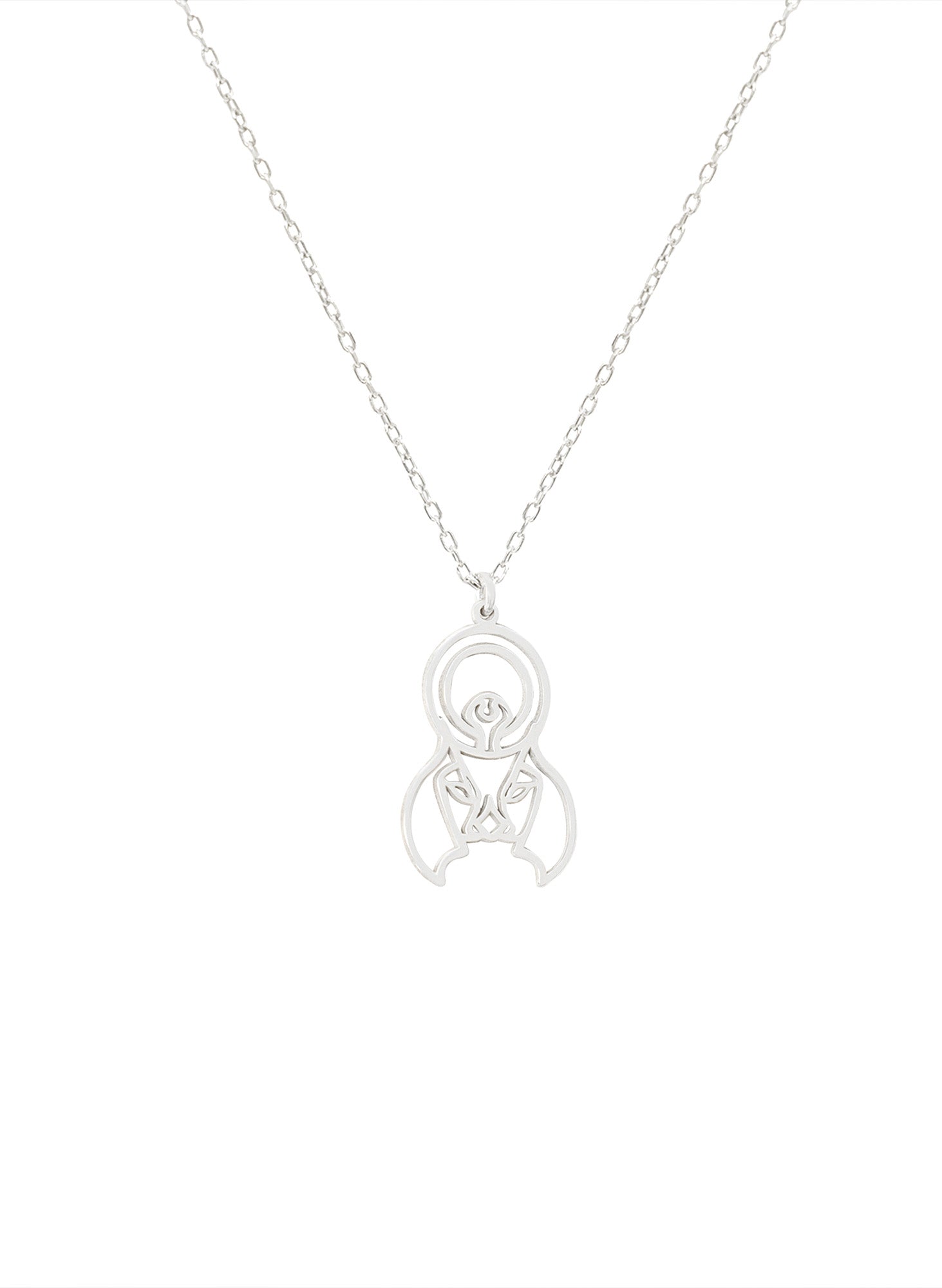 925 Sterling Silver Egypt Jewelry Ra Necklace