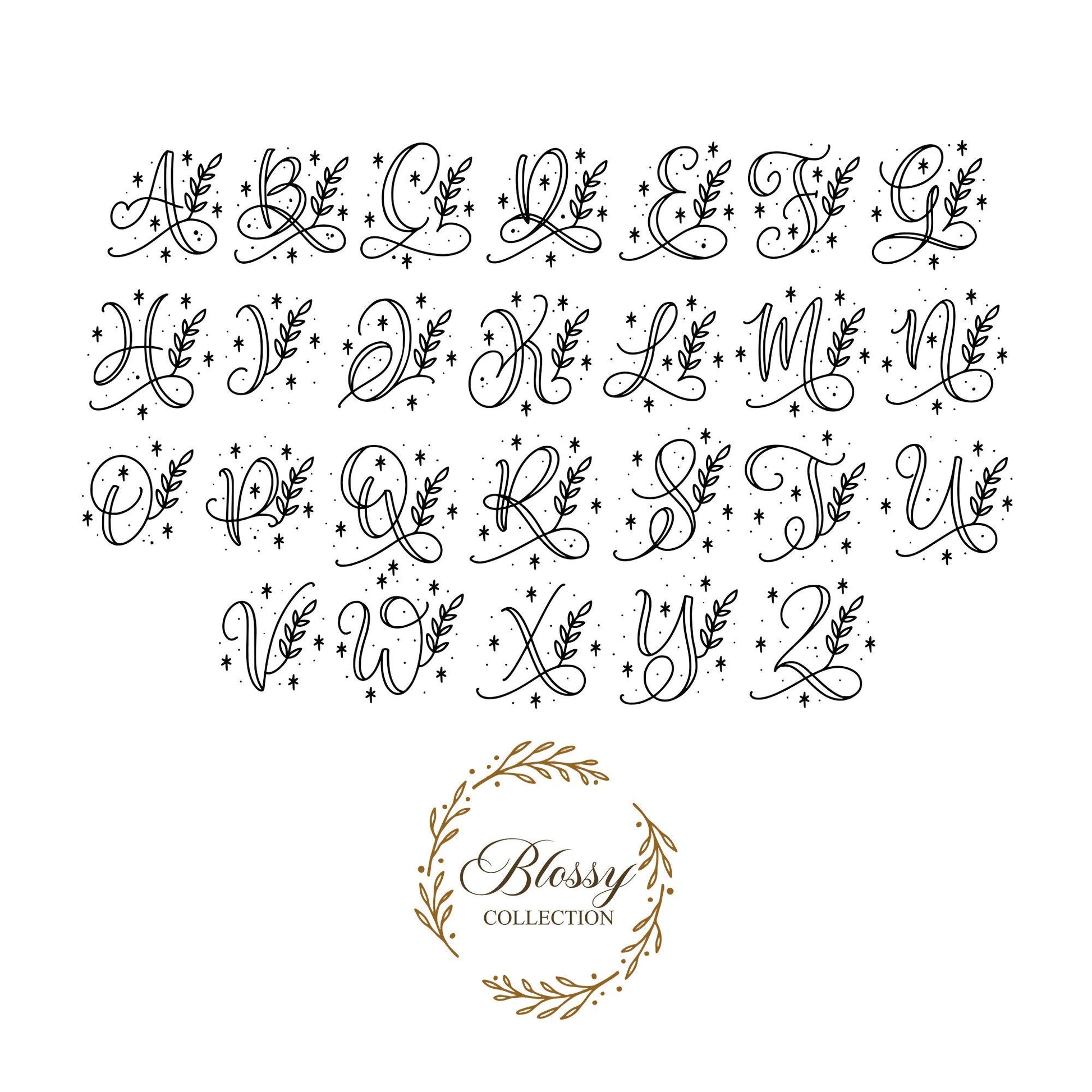 925 Sterling Silver Personalized Initial Letter Dangle Earrings