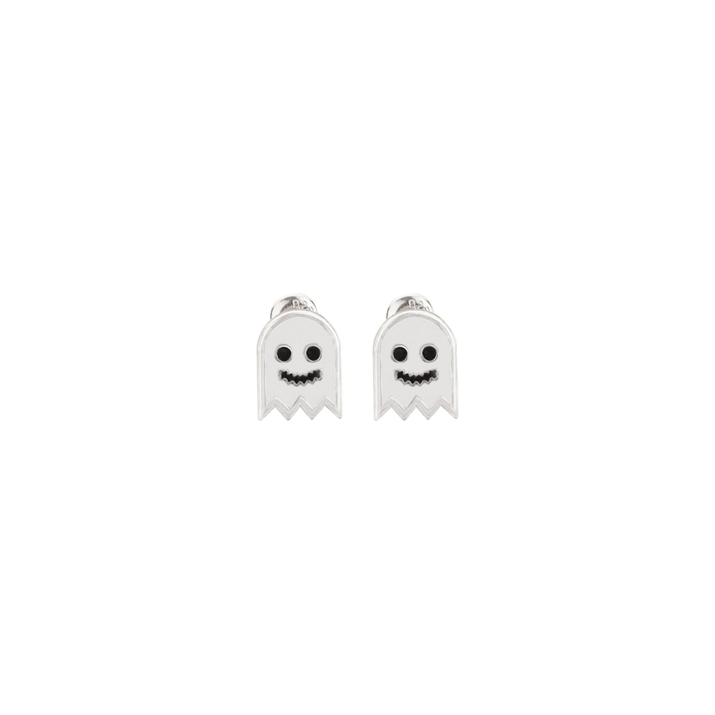 Enamel Tiny Ghosts Earrings
