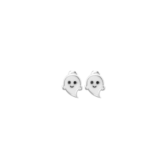 Enamel Tiny Ghosts Earrings