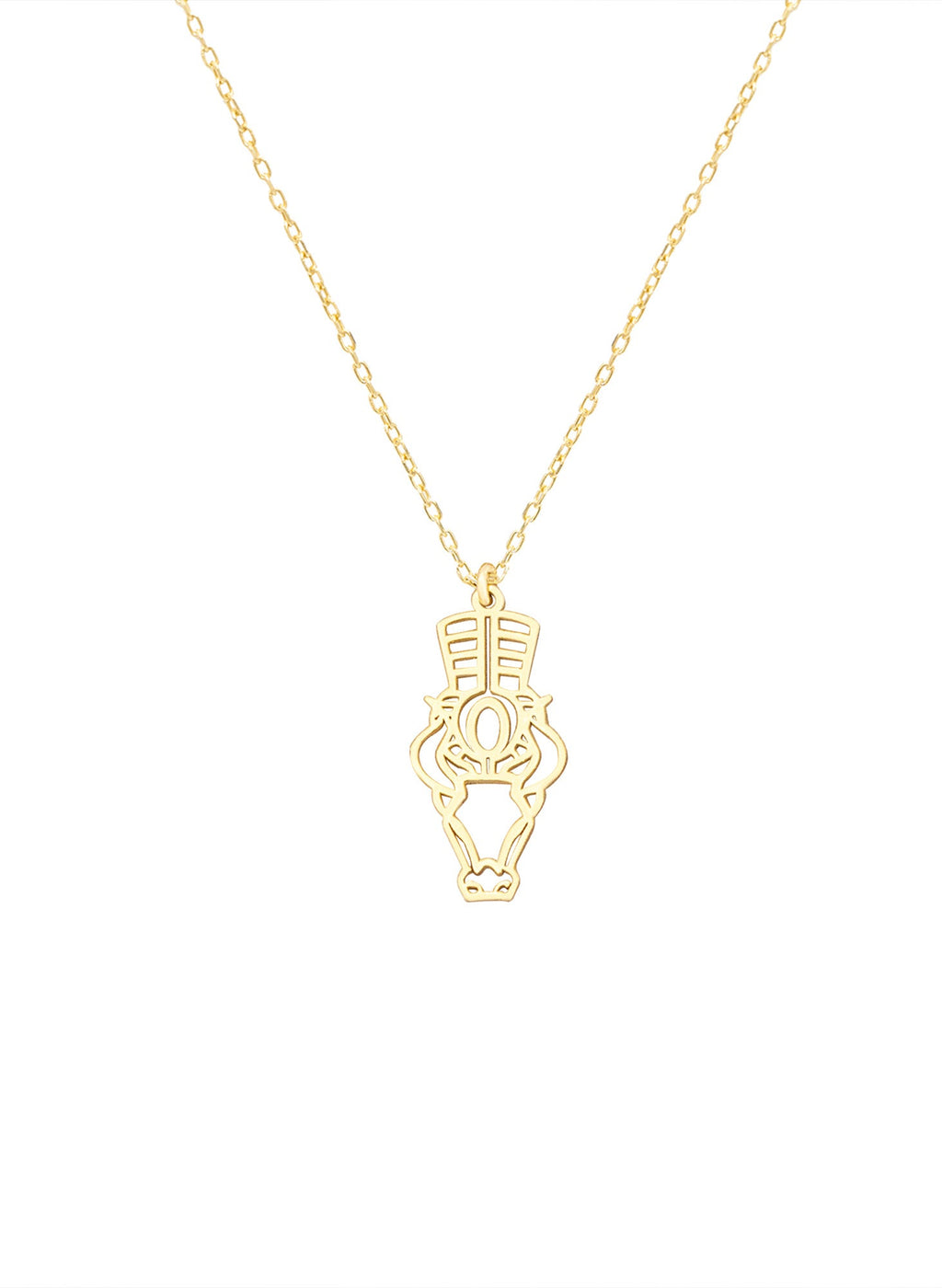 925 Sterling Silver Egypt Jewelry Apis Necklace