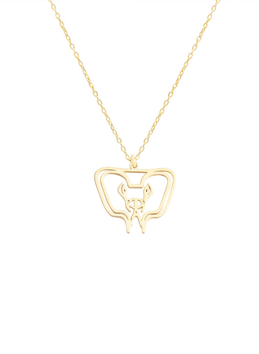 925 Sterling Silver Egypt Jewelry Apophis Necklace
