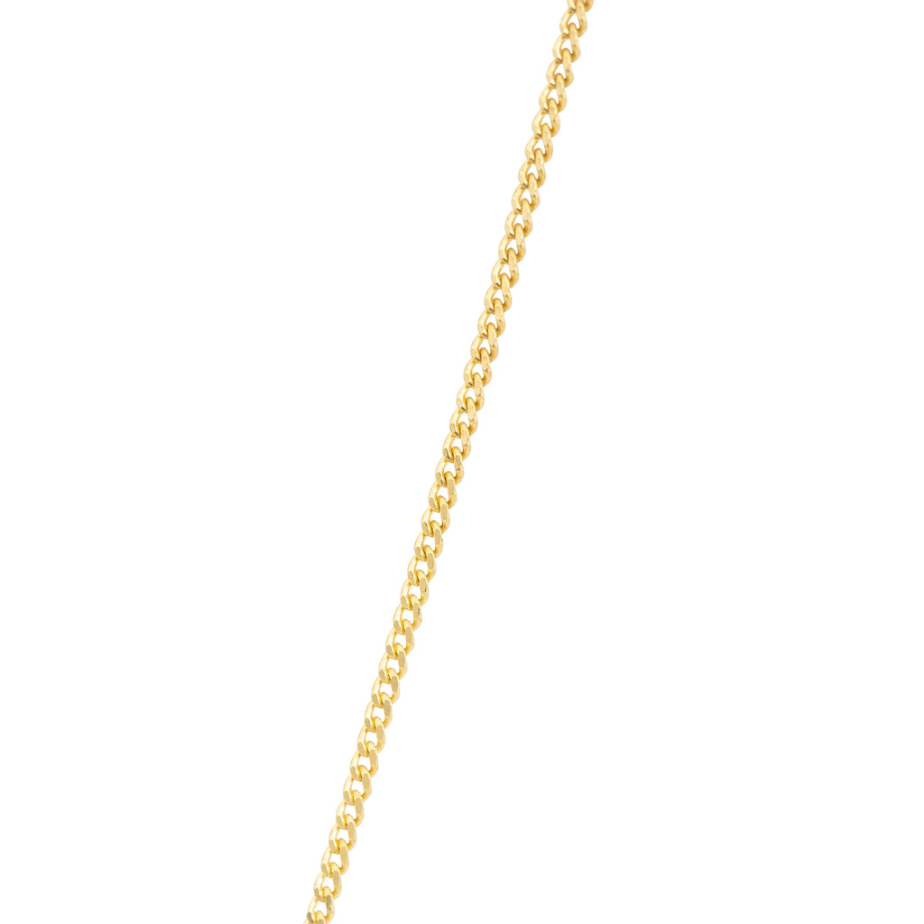 925 Sterling Silver 1mm/3mm Curb Chain Necklace