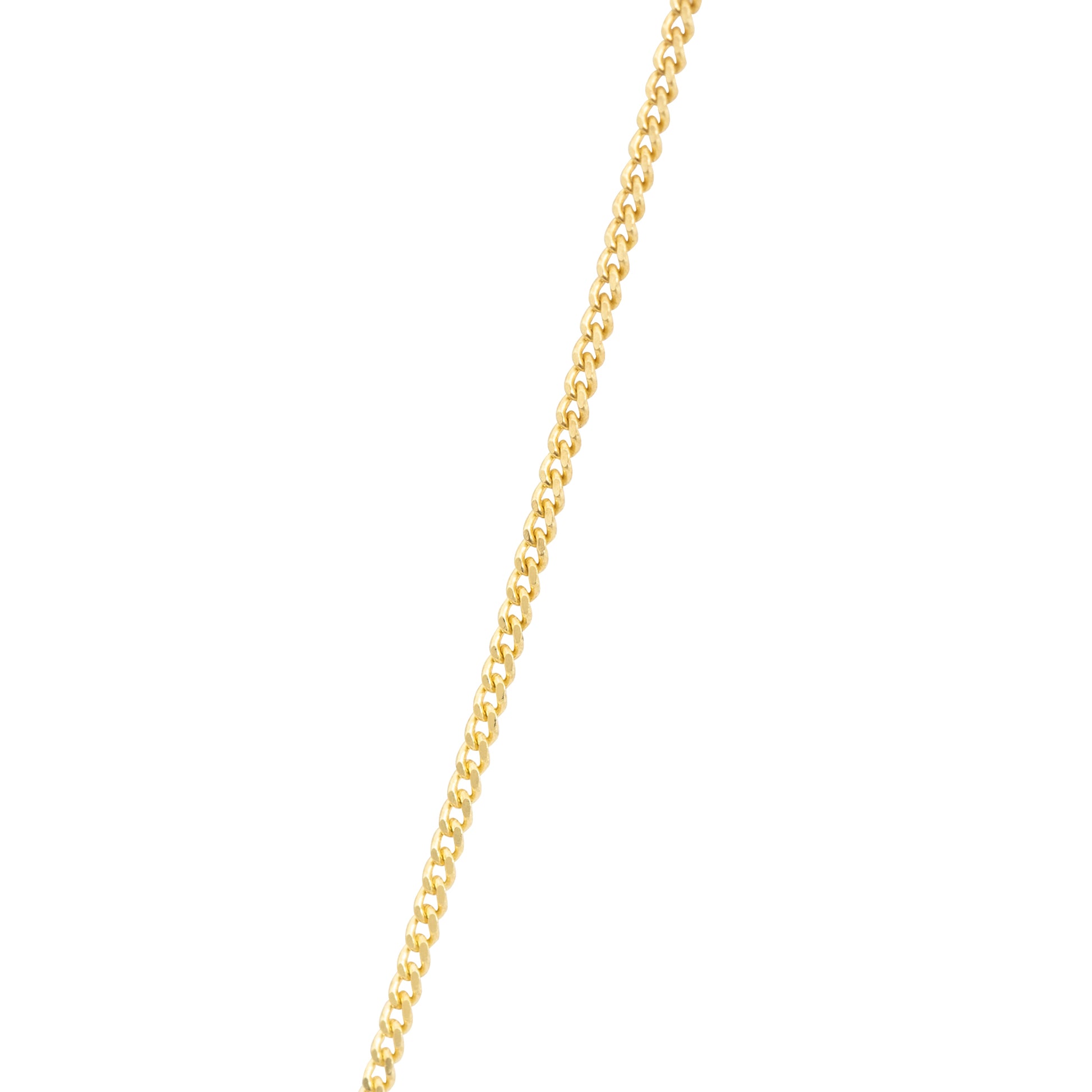 925 Sterling Silver 1mm/3mm Curb Chain Necklace
