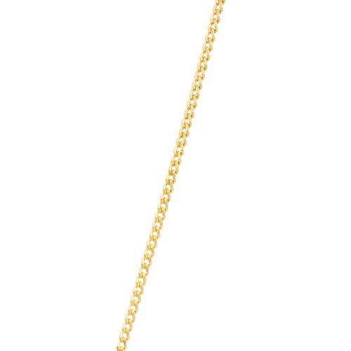 925 Sterling Silver 1mm/3mm Curb Chain Necklace