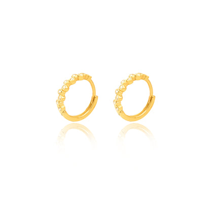 925 Sterling Silver Little Diamonds Earrings