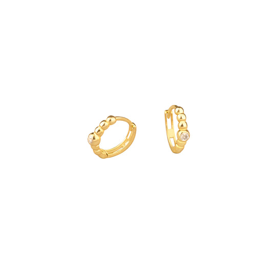 925 Sterling Silver Embossed Diamond Ring Earrings