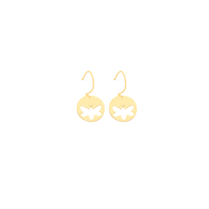 925 Sterling Silver Butterfly Earrings