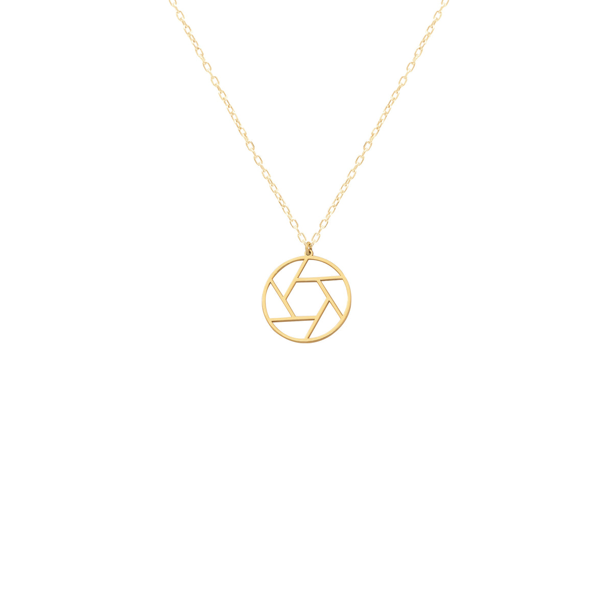 Camera Aperture Necklace - Gift for Photographer