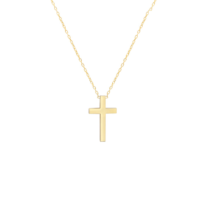 925 Sterling Silver Small Cross Necklace