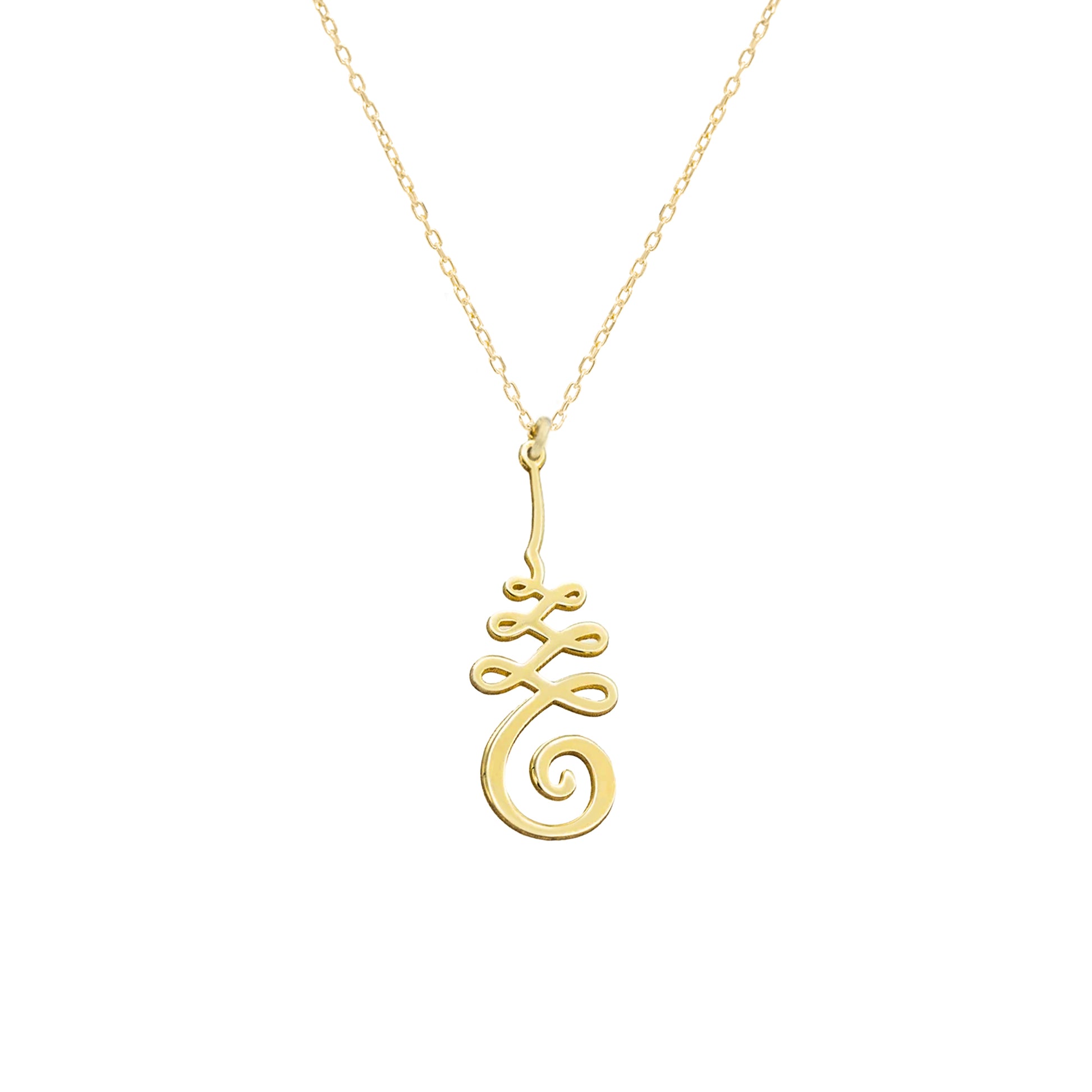925 Sterling Silver Unalome Necklace