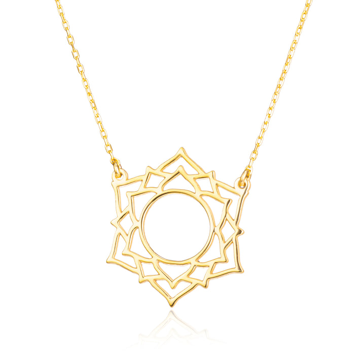 Gold Crown Chakra Necklace