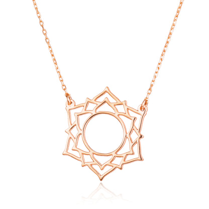 Gold Crown Chakra Necklace