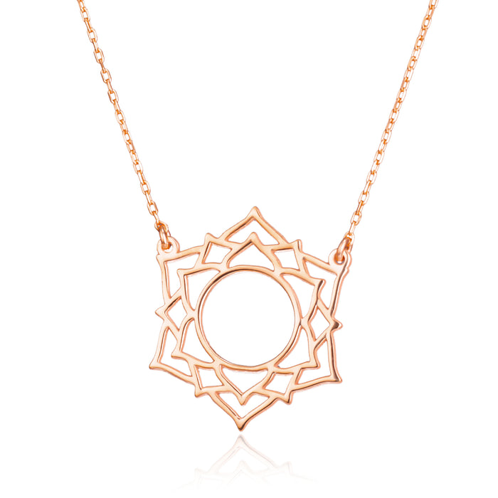 Gold Crown Chakra Necklace