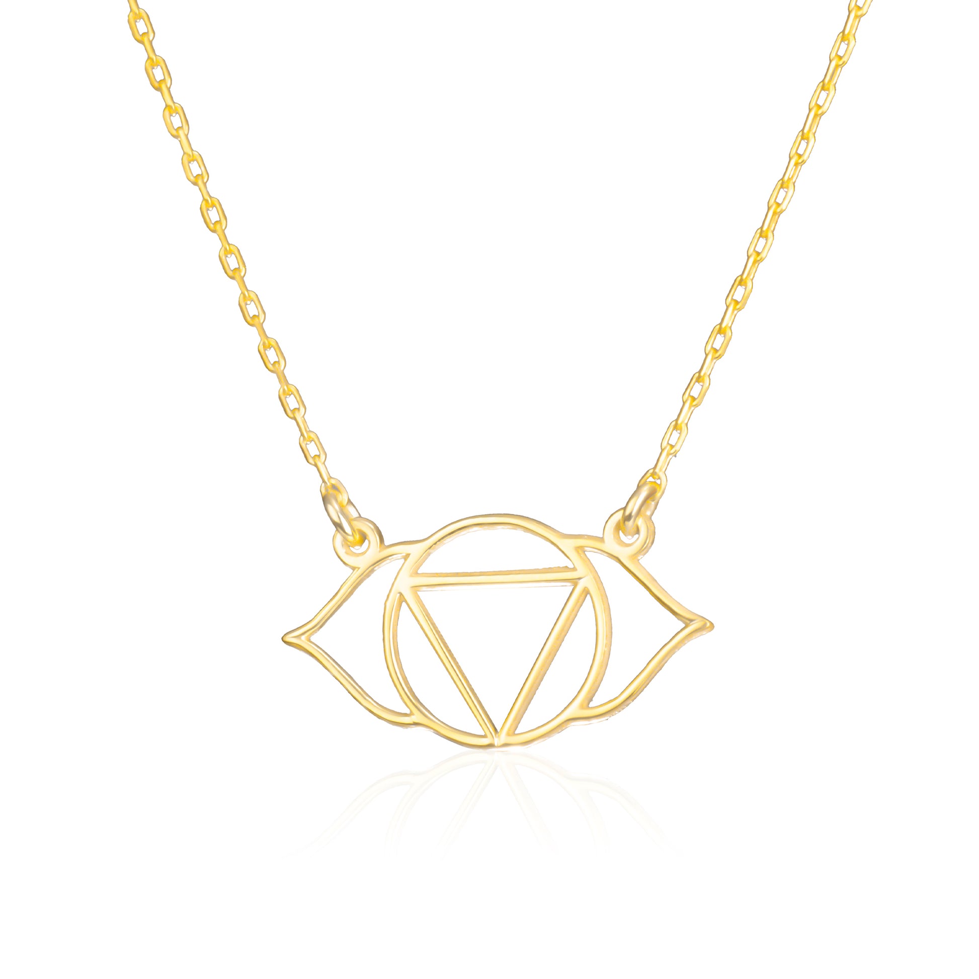 925 Sterling Silver Third Eye Chakra Necklace