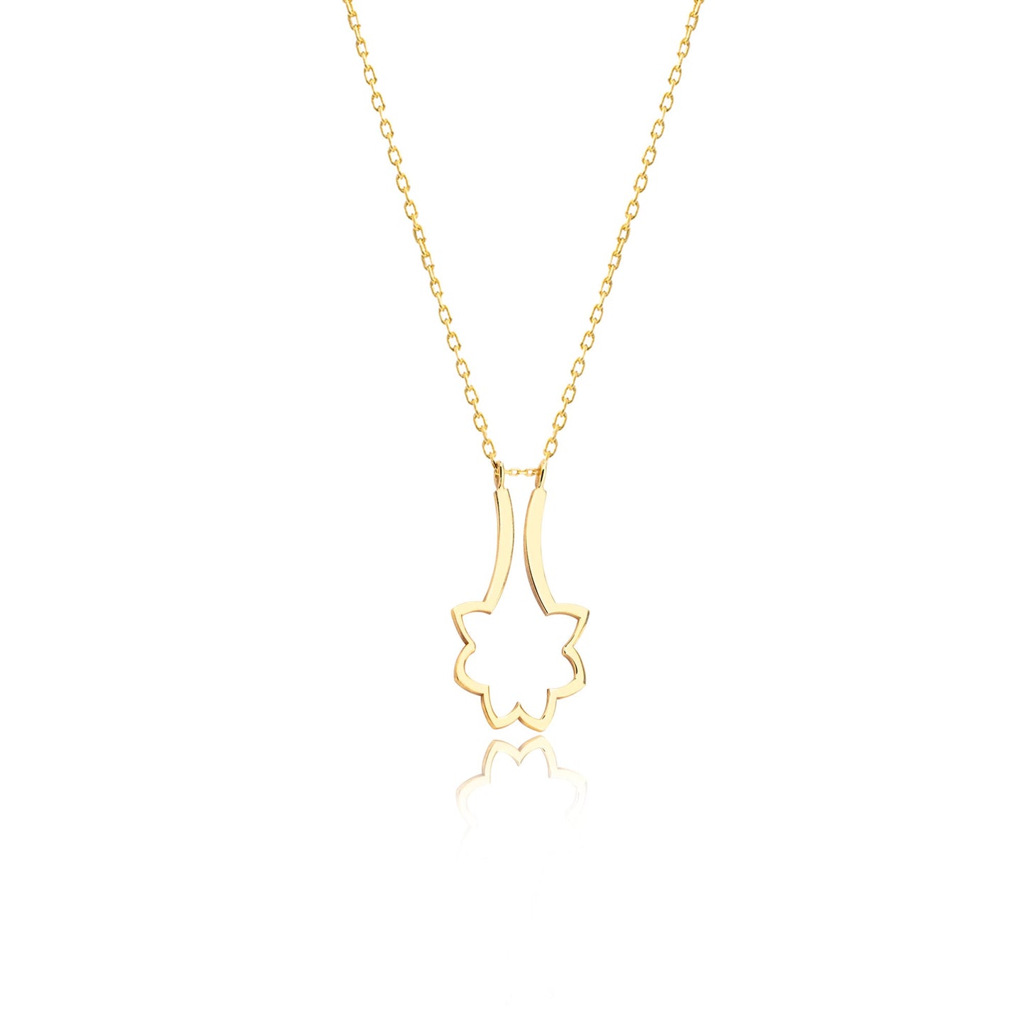 Ring Holder Flower Necklace