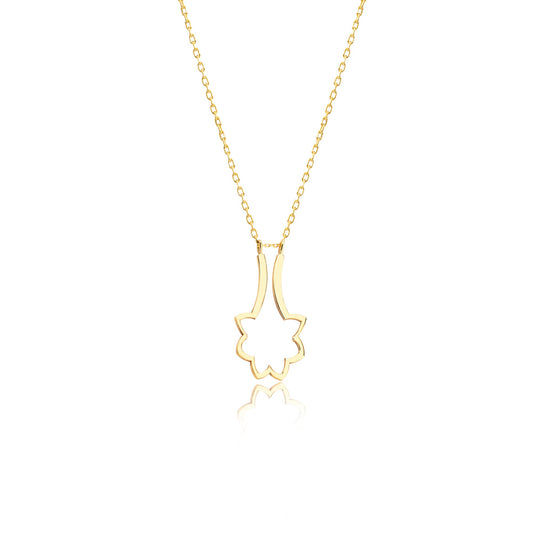 Ring Holder Flower Necklace