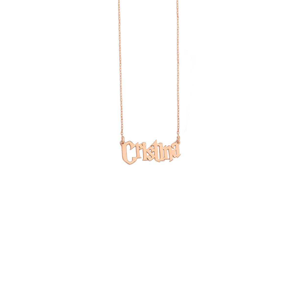 925 Sterling Silver Personalized Wizard Harry Potter Name Necklace