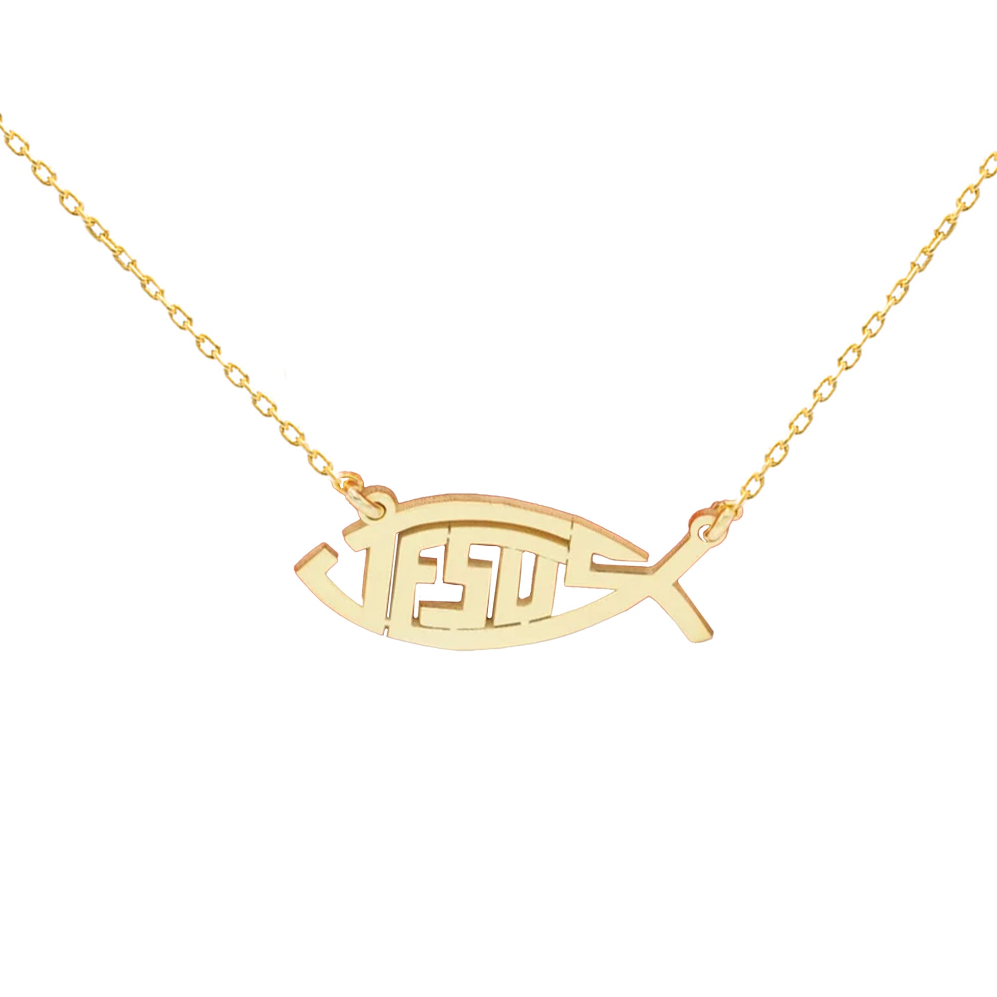 Ihthis Jesus Necklace