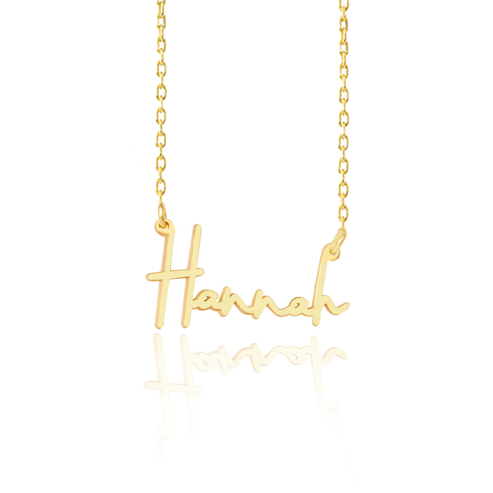925 Sterling Silver Custom Name Necklace