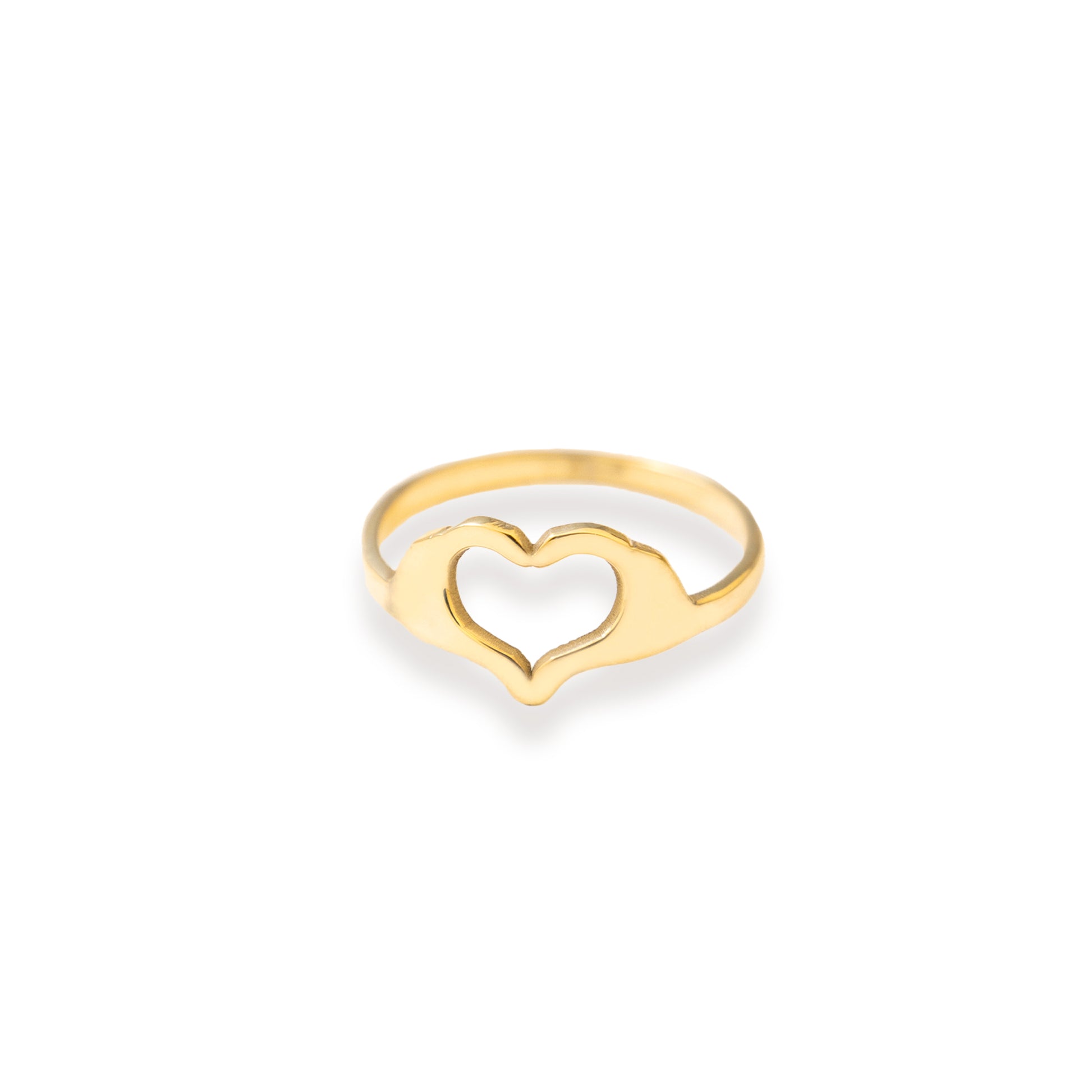 925 Sterling Silver Dainty Heart Ring