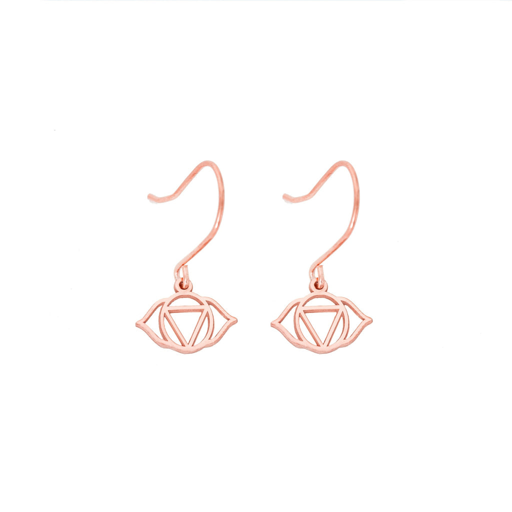 925 Sterling Silver Third Eye Chakra Earring