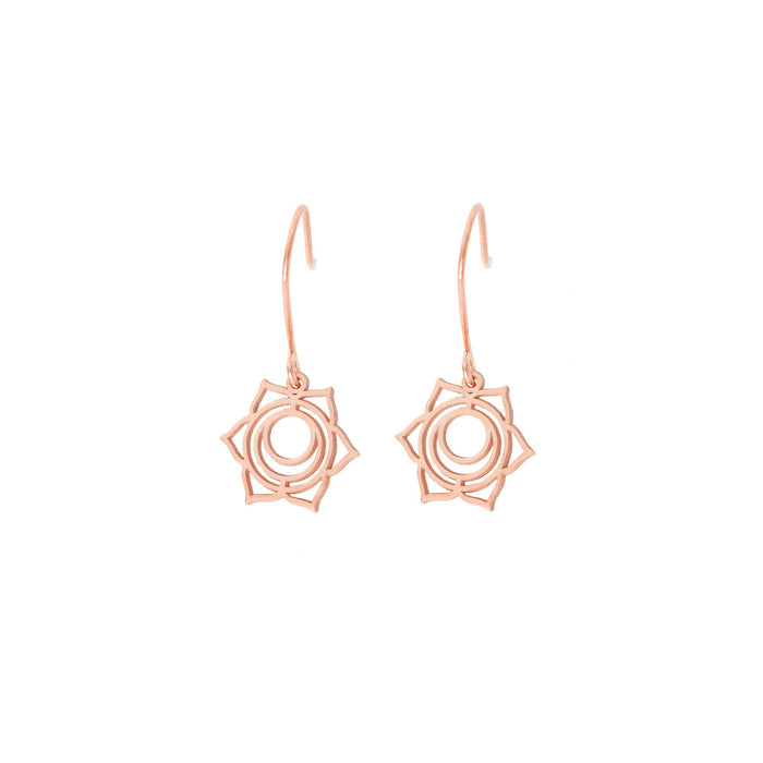 925 Sterling Silver Sacral Chakra Earring