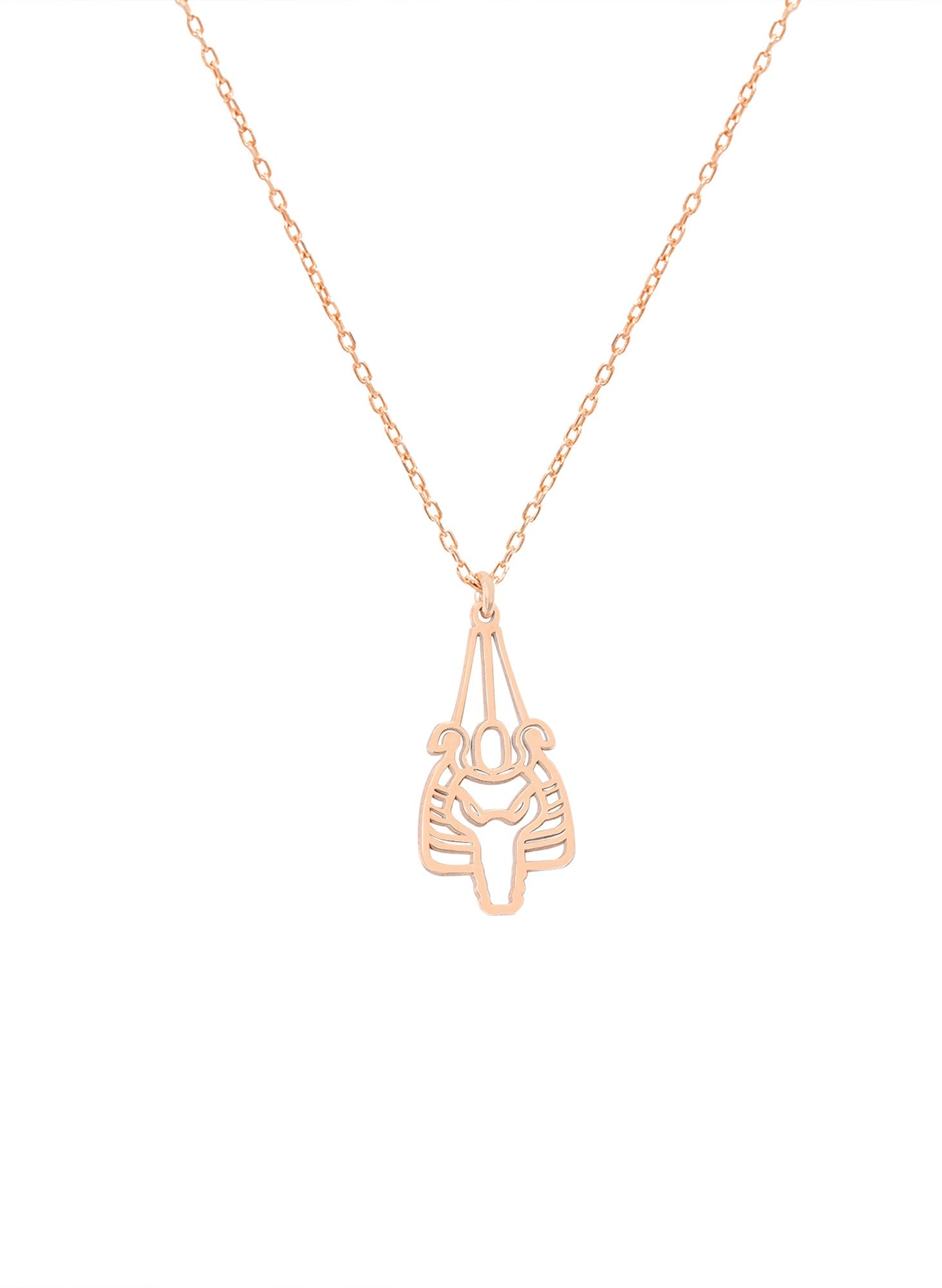 925 Sterling Silver Egypt Jewelry Sobek Necklace