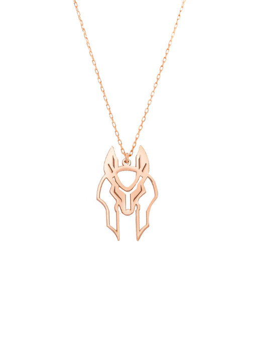 925 Sterling Silver Egypt Jewelry Anubis Necklace