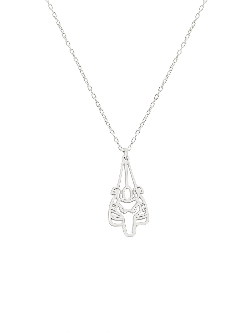 925 Sterling Silver Egyptian Jewelry Sobek Necklace