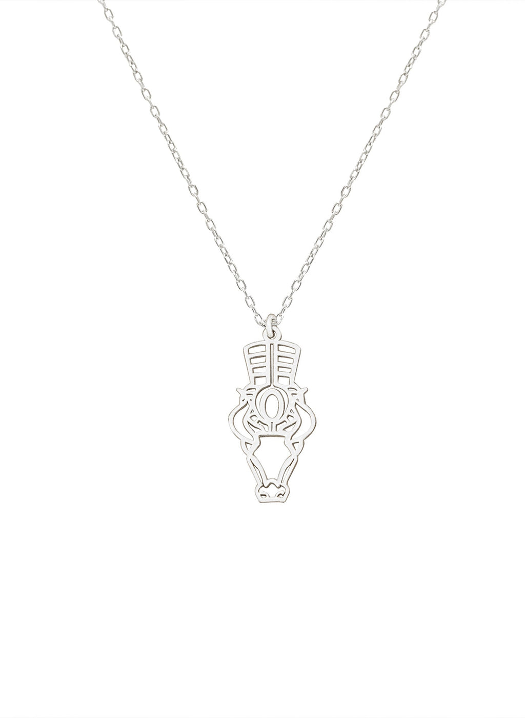 925 Sterling Silver Egypt Jewelry Apis Necklace
