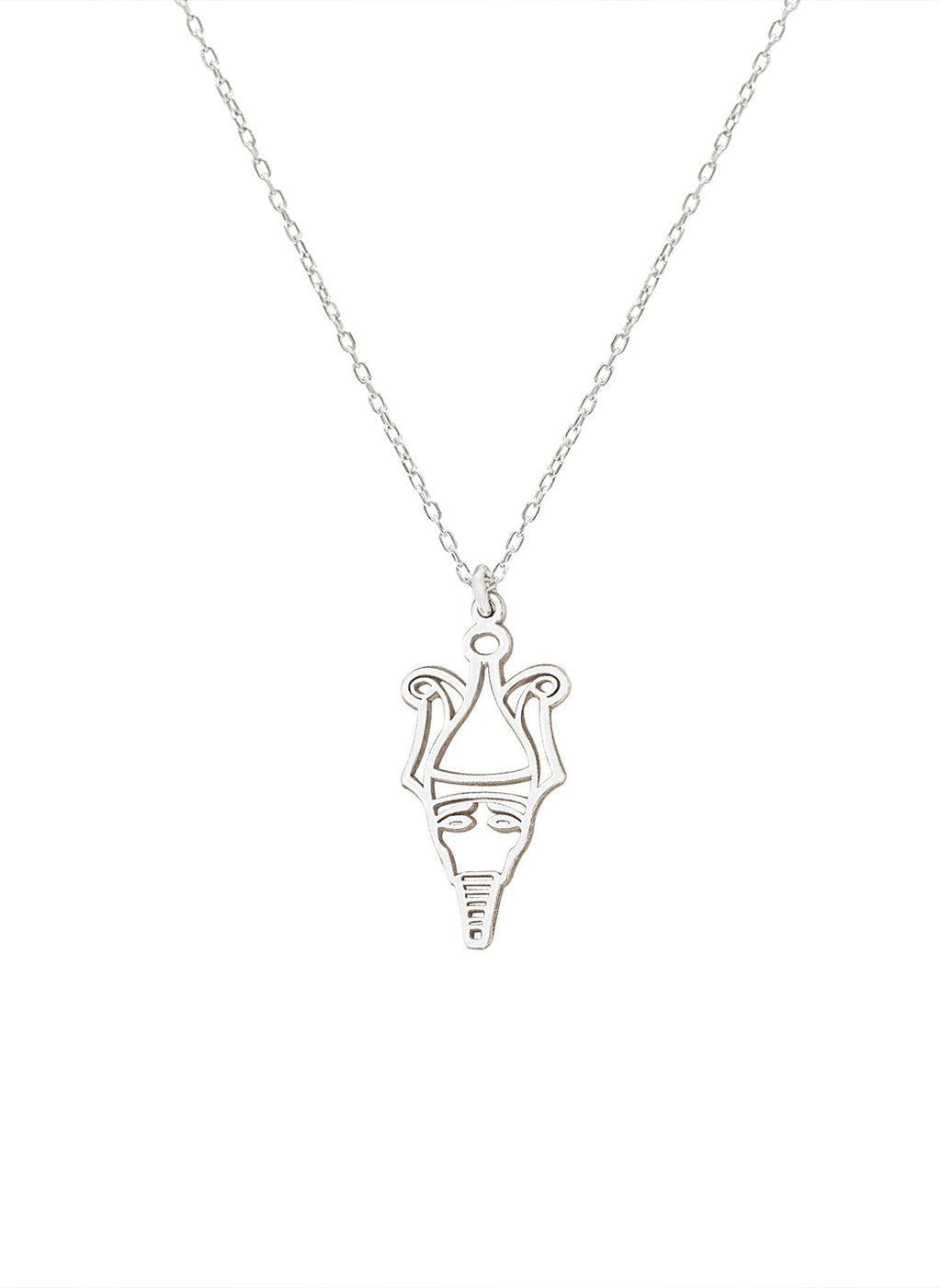 925 Sterling Silver Egyptian Jewelry Osiris Necklace