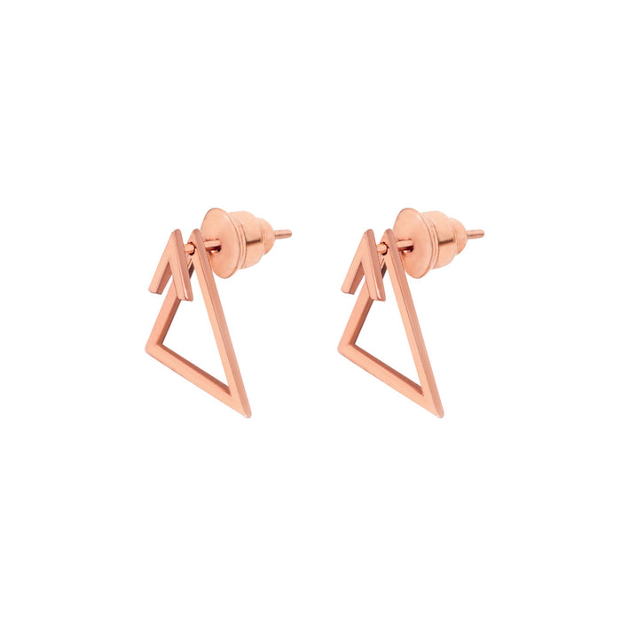 Ear Jacket Triangle Earrings