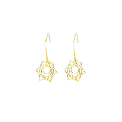 925 Sterling Silver Sacral Chakra Earring