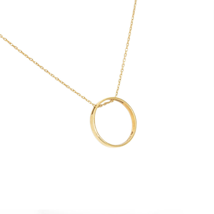 925 Sterling Silver Inner Circle Necklace