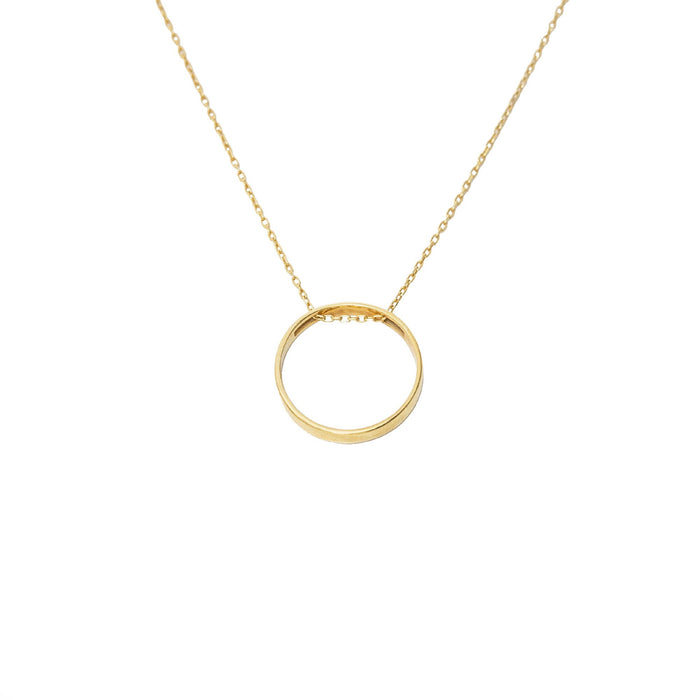 925 Sterling Silver Inner Circle Necklace